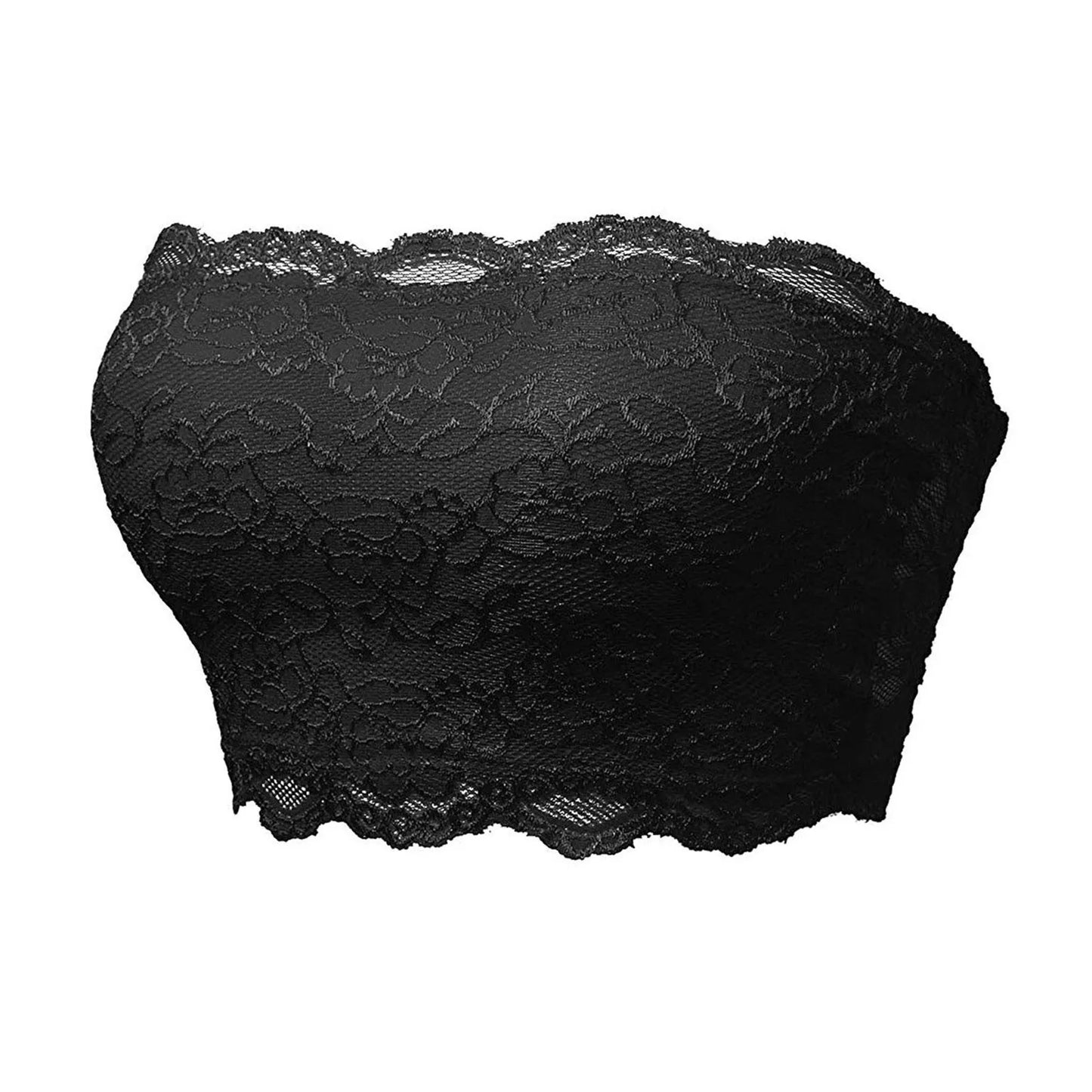 Ladies Seamless Tube Top Lace Beauty Back Chest Wrapping Underwear Strapless Bras For Fine Womens Soild Erotic Lingerie белье