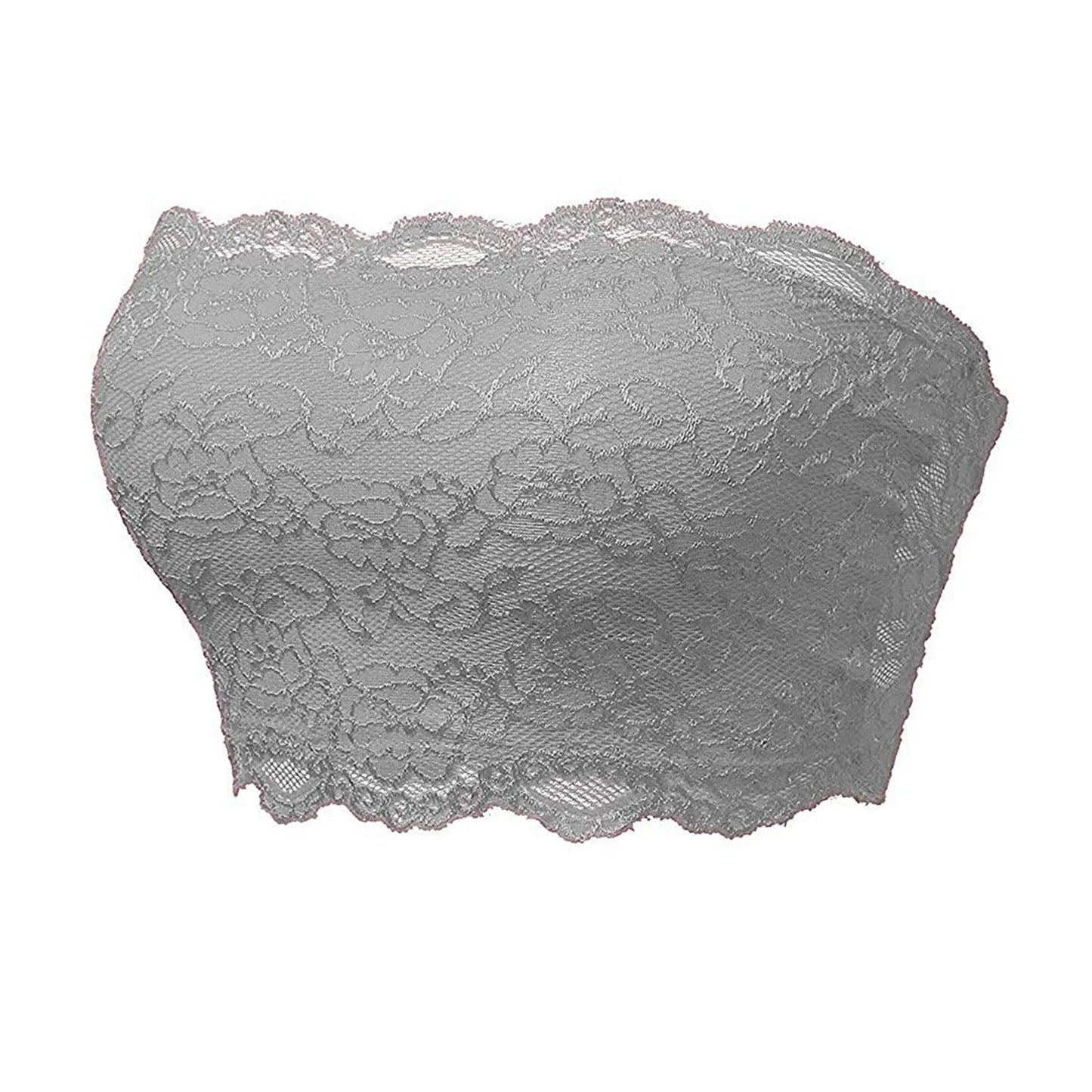Ladies Seamless Tube Top Lace Beauty Back Chest Wrapping Underwear Strapless Bras For Fine Womens Soild Erotic Lingerie белье