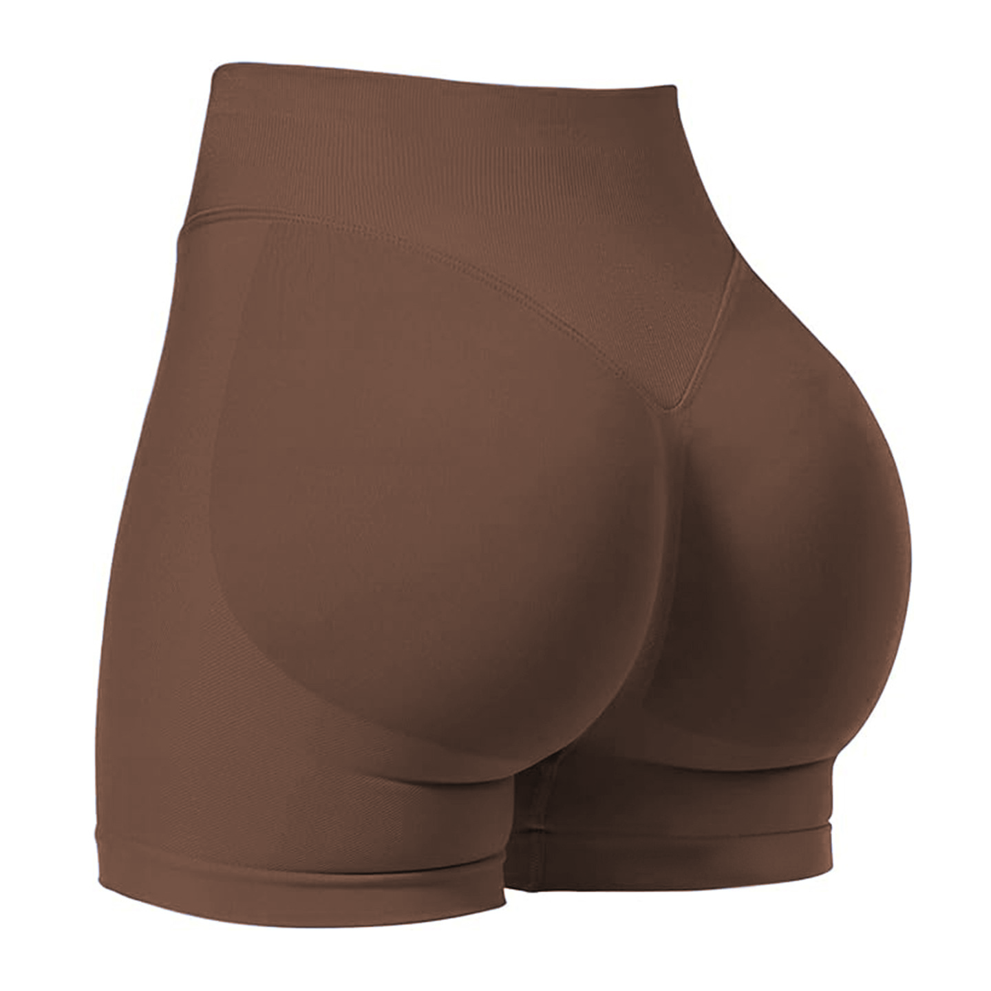 Peach Hip Exercise Shorts Fitness Shorts Women's Fashion Yoga Shorts Hip-Lifting High Waist Belly Contracting High Elastic Tights