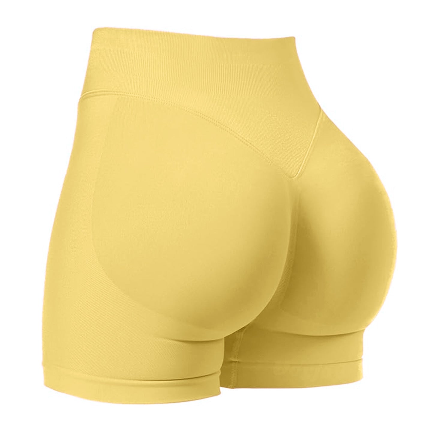 Peach Hip Exercise Shorts Fitness Shorts Women's Fashion Yoga Shorts Hip-Lifting High Waist Belly Contracting High Elastic Tights