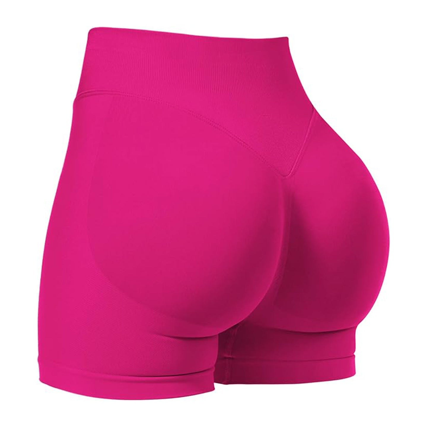 Peach Hip Exercise Shorts Fitness Shorts Women's Fashion Yoga Shorts Hip-Lifting High Waist Belly Contracting High Elastic Tights