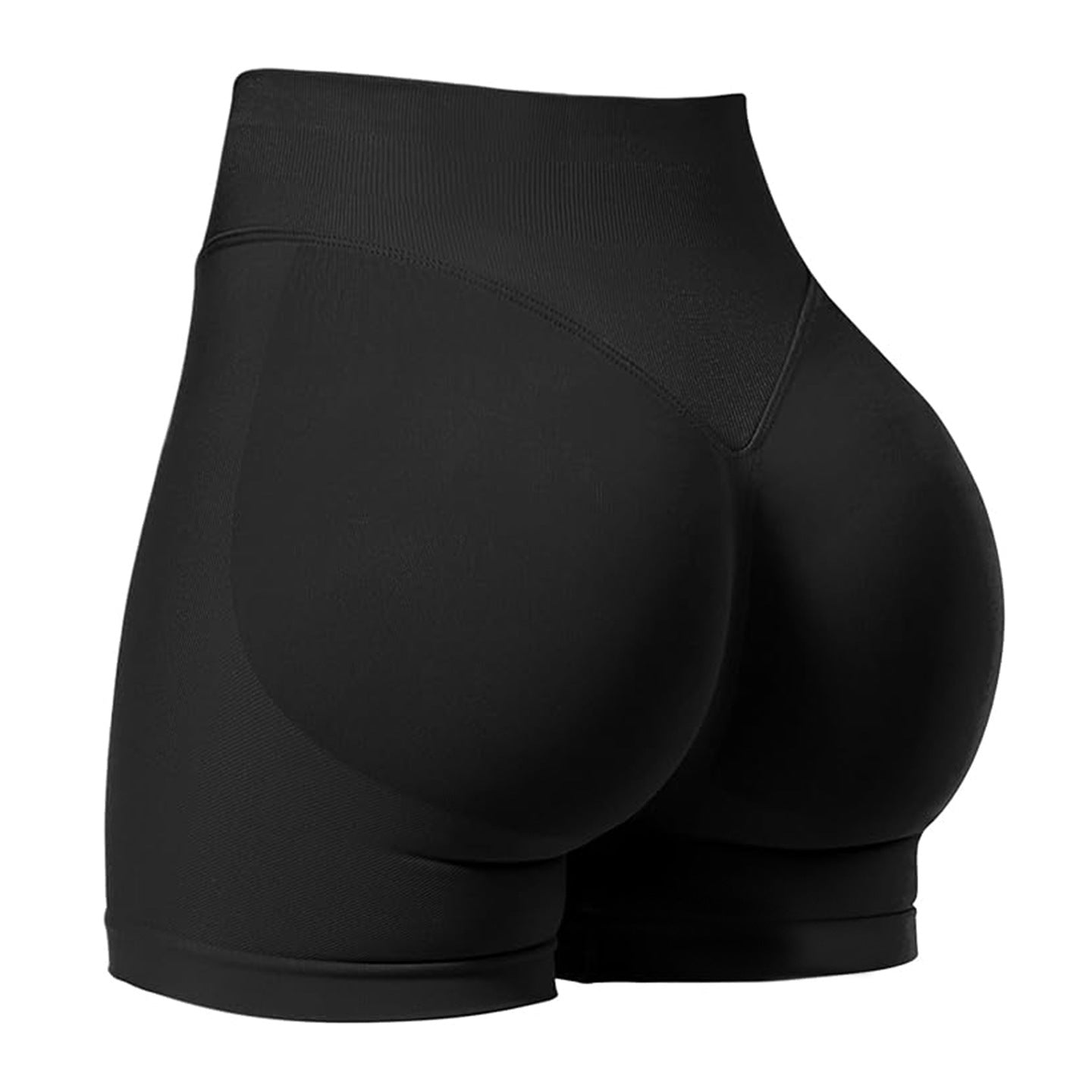 Peach Hip Exercise Shorts Fitness Shorts Women's Fashion Yoga Shorts Hip-Lifting High Waist Belly Contracting High Elastic Tights
