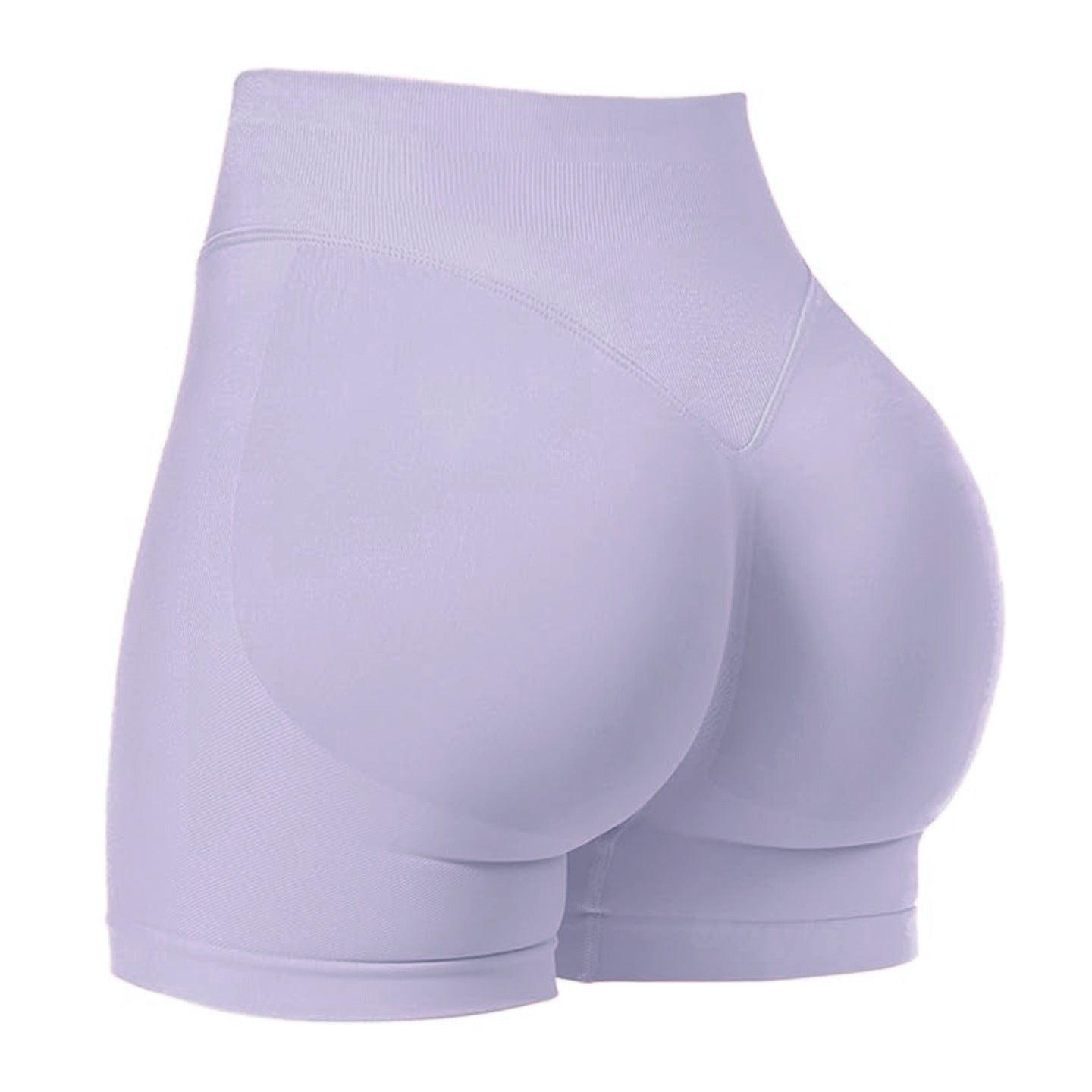 Peach Hip Exercise Shorts Fitness Shorts Women's Fashion Yoga Shorts Hip-Lifting High Waist Belly Contracting High Elastic Tights
