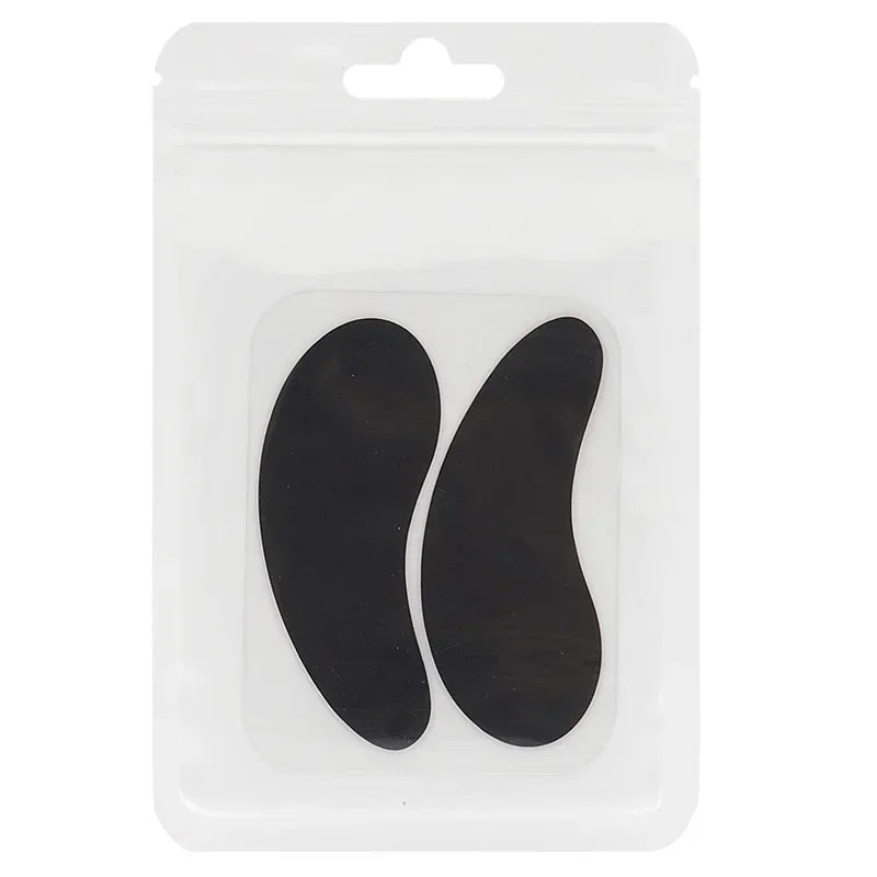 New Reusable 1Pair Eye Pads Silicone Stripe Lash Lift Eyelash Extension Hydrogel Patches Under Eye Gel Patch Makeup Tools